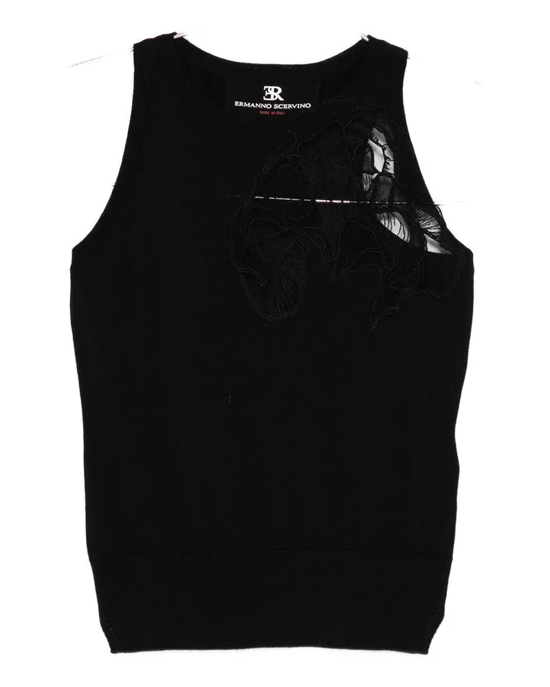 Ermanno Scervino Top - Schwarz Schwarz