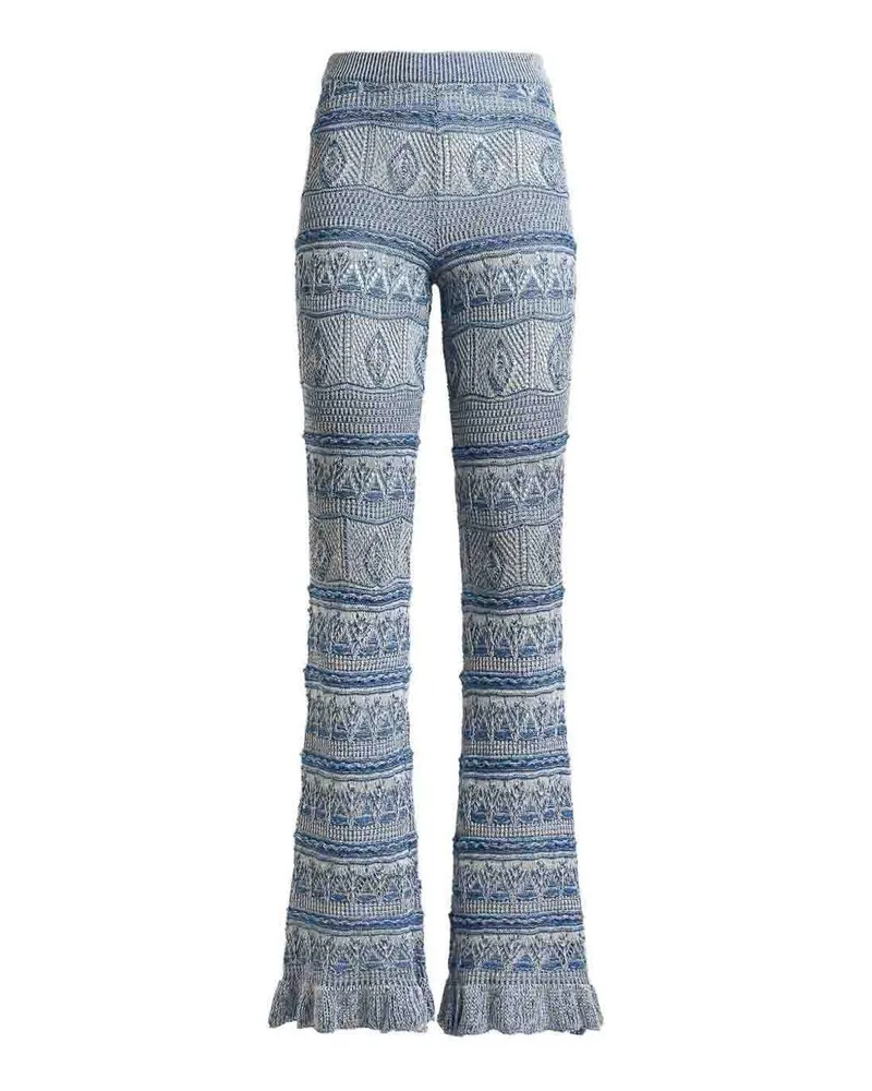 Etro Schlagjeans - Blau Blau
