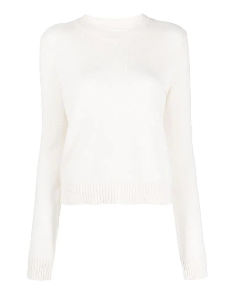 Lisa Yang Rundhalspullover - Beige Beige