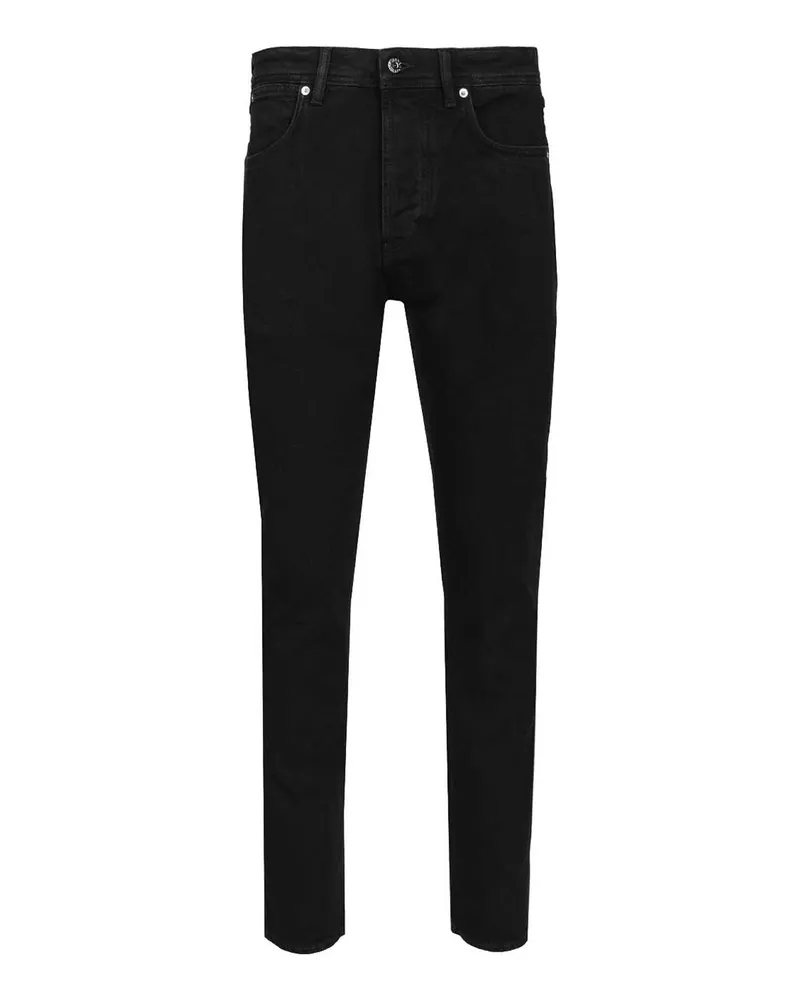 Stone Island Straight Leg Jeans - Schwarz Schwarz
