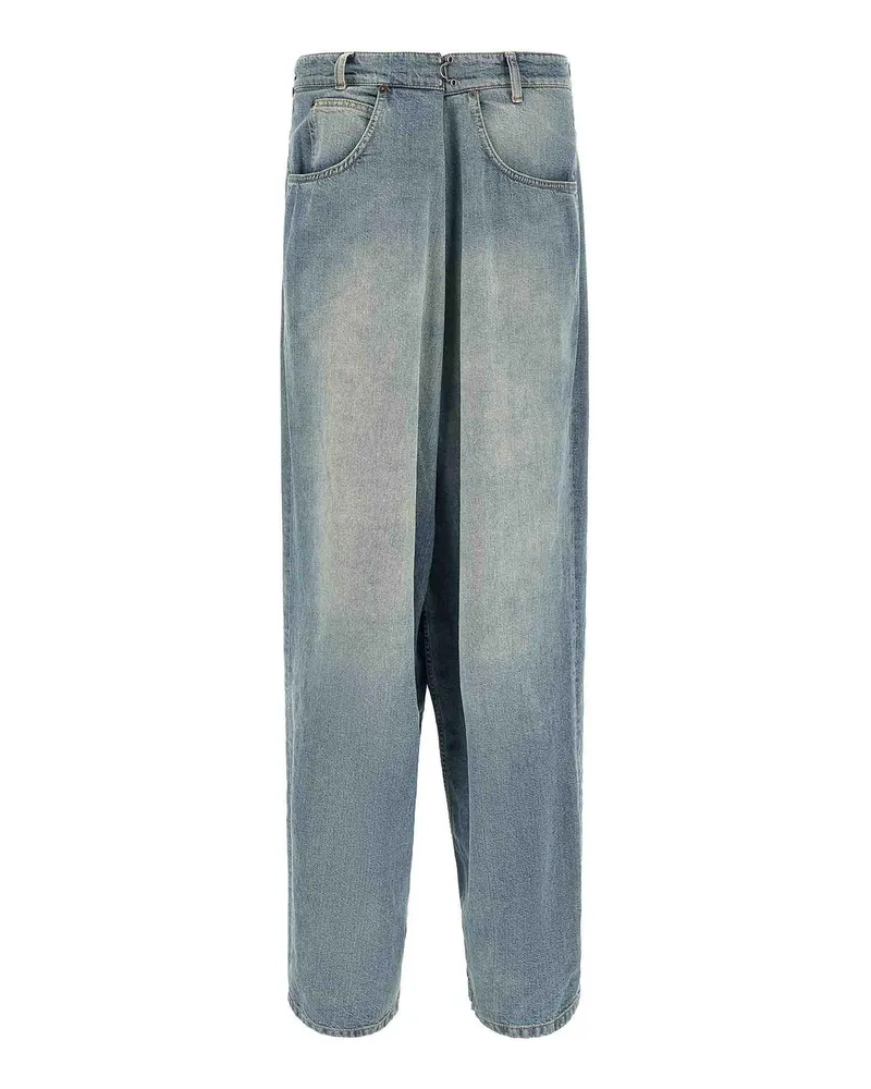 Maison Margiela Straight Leg Jeans - Hellblau Hellblau