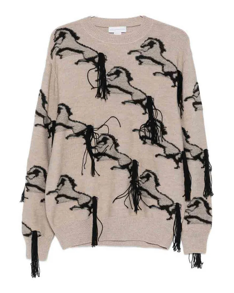 Stella McCartney Rundhalspullover - Grau Grau