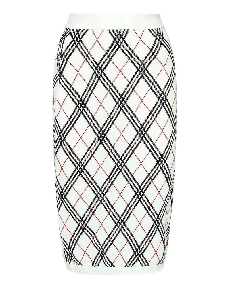 Burberry Midirock - Weiß Weiß