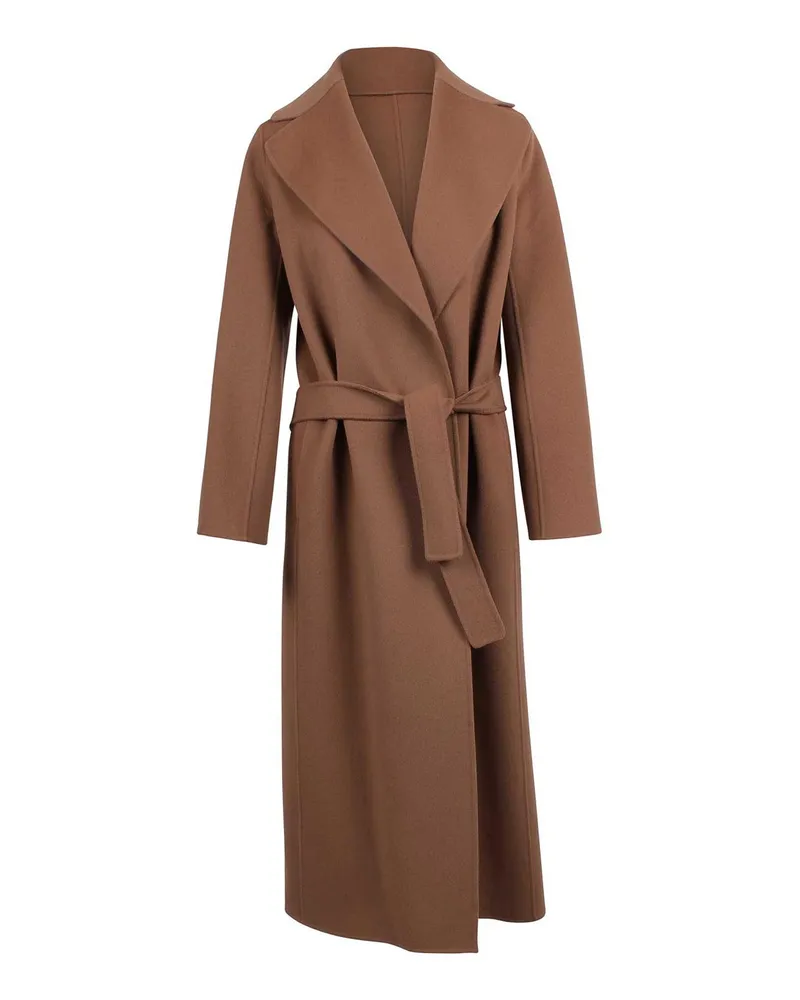 Max Mara Langer Mantel - Braun Braun