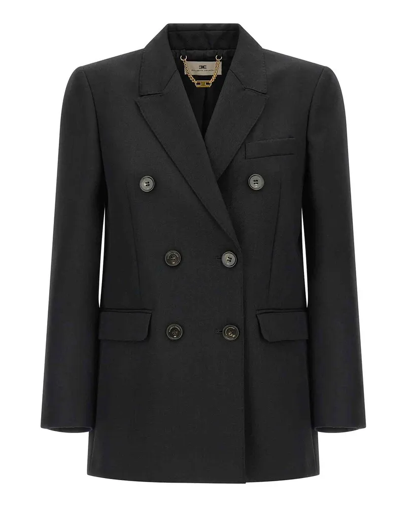 Elisabetta Franchi Blazer - Schwarz Schwarz