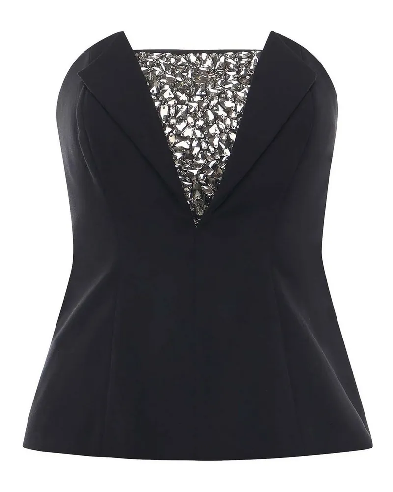 Genny Top - Schwarz Schwarz