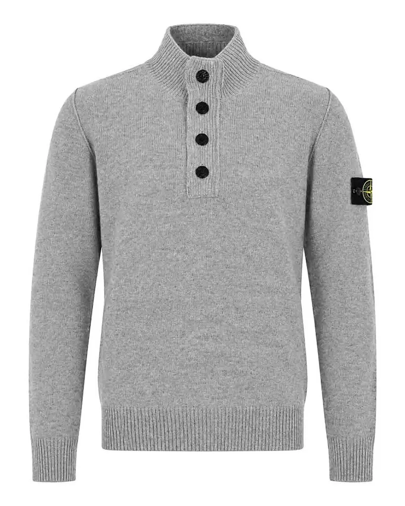Stone Island Rollkragenpullover - Grau Grau