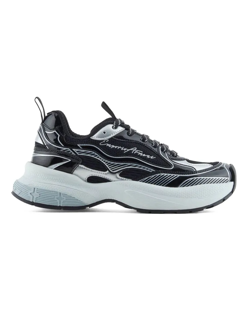 Emporio Armani Sneaker - Schwarz Schwarz