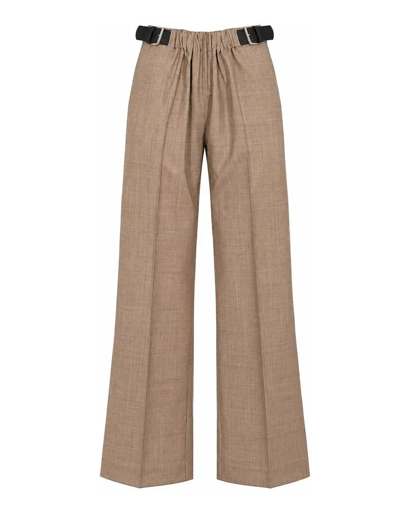 Semicouture Casual Hose - Schwarz Schwarz