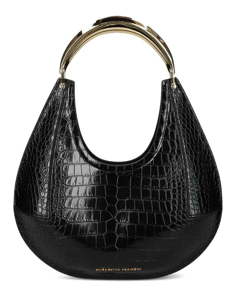 Elisabetta Franchi Umhängetasche - Schwarz Schwarz