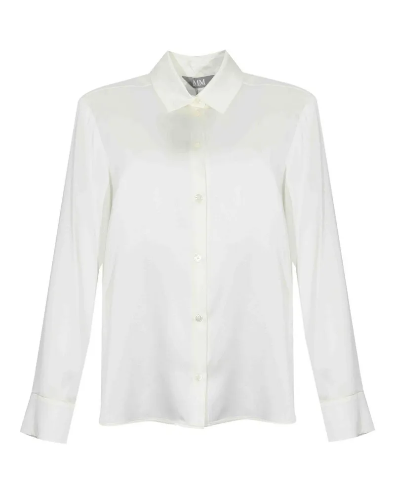 Max Mara Hemd - Weiß Weiß