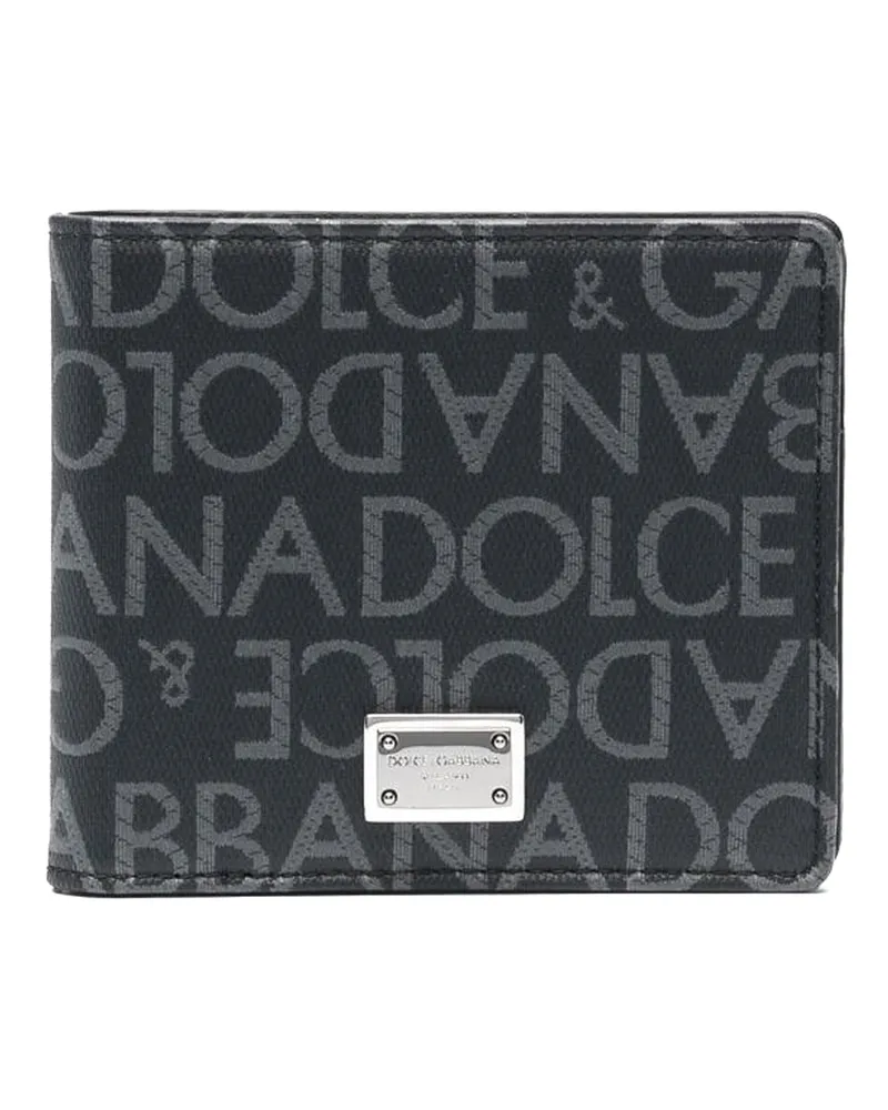 Dolce & Gabbana Portemonnaie - Schwarz Schwarz
