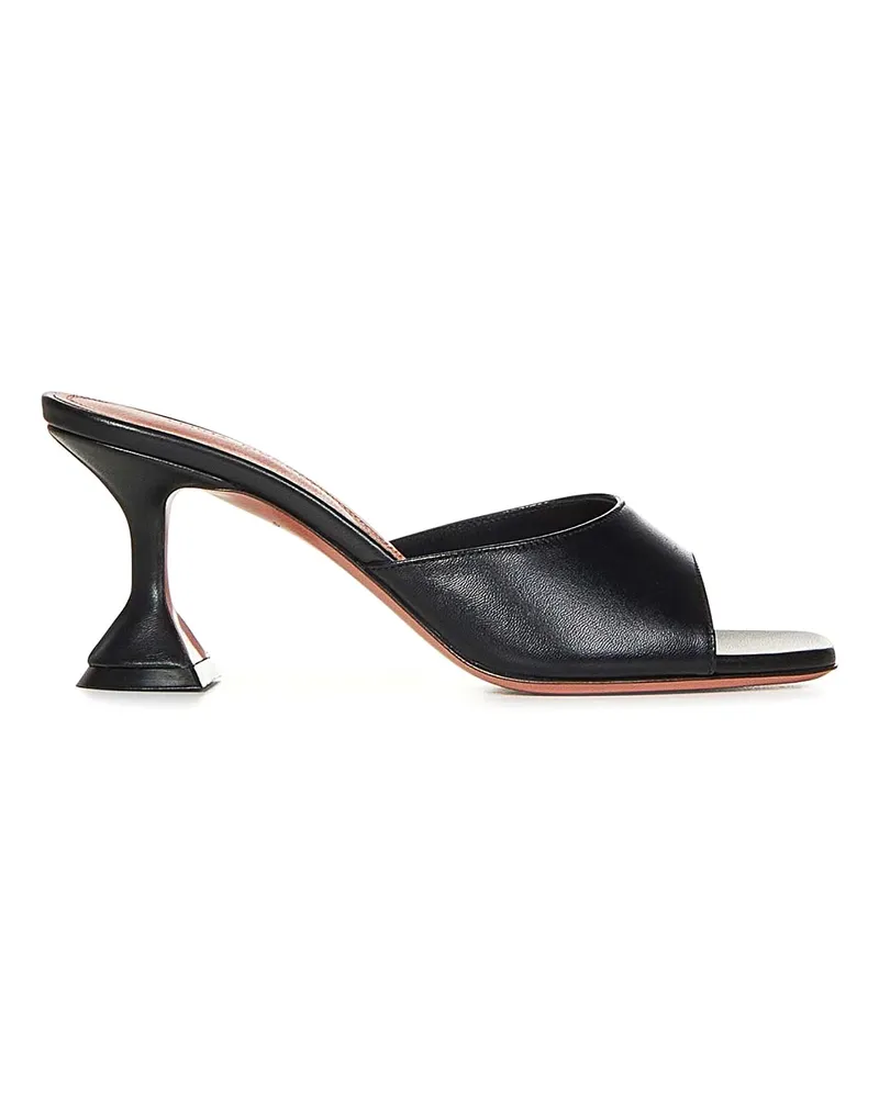Amina Muaddi Sandalen - Schwarz Schwarz