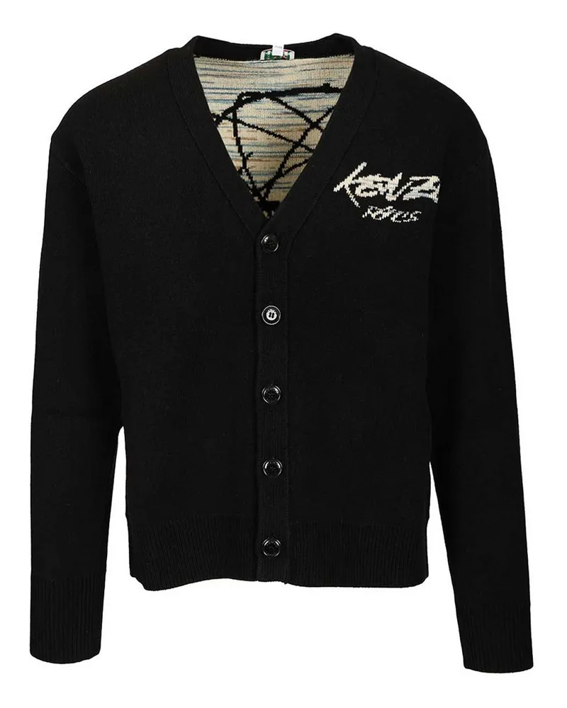 Kenzo Cardigan - Schwarz Schwarz