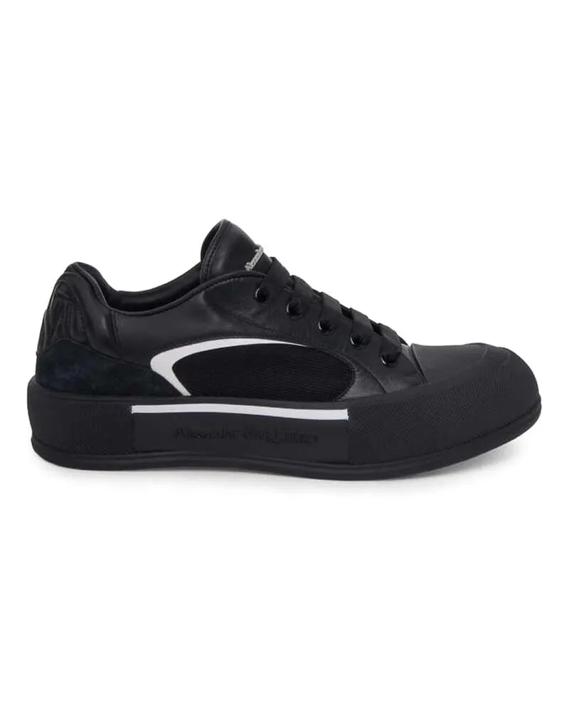 Alexander McQueen Sneaker - Schwarz Schwarz