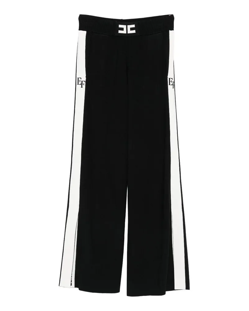 Elisabetta Franchi Casual Hose - Schwarz Schwarz