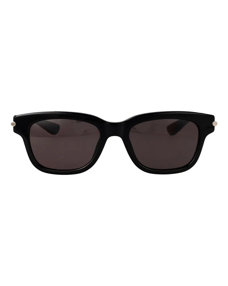 Alexander McQueen Sonnenbrille - Schwarz Schwarz