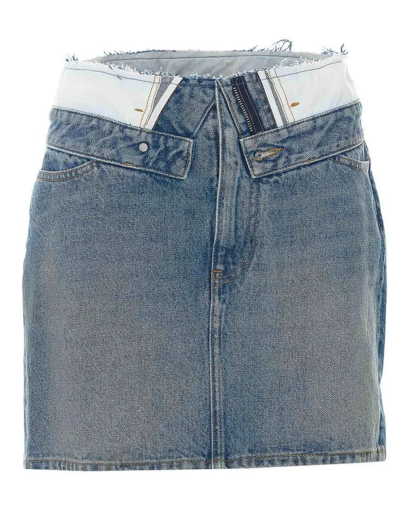 Maison Margiela Minirock - Blau Blau