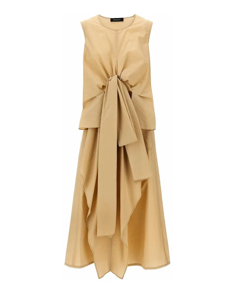 Fabiana Filippi Knielanges Kleid - Beige Beige