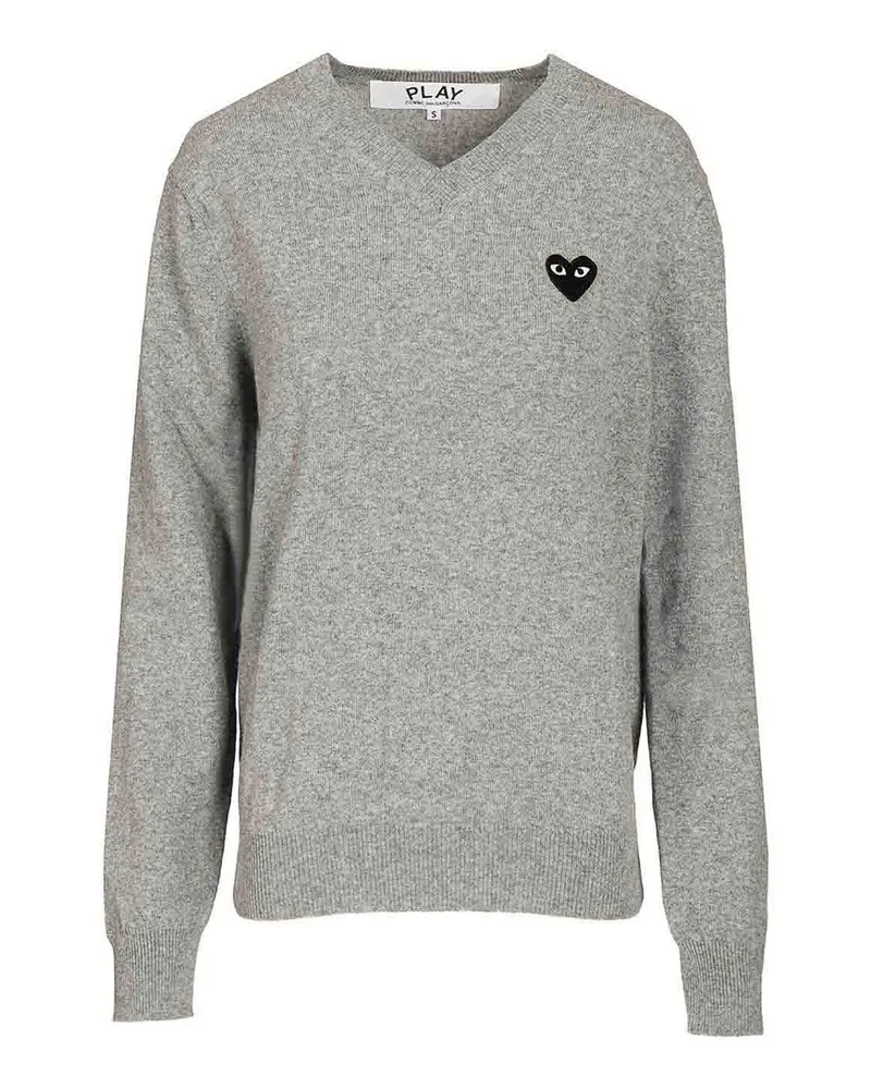 Comme des Garçons Rundhalspullover - Grau Grau