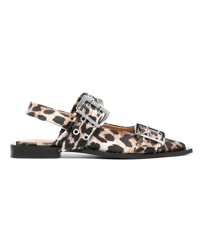 Ganni Ballerinas - Animal Animal