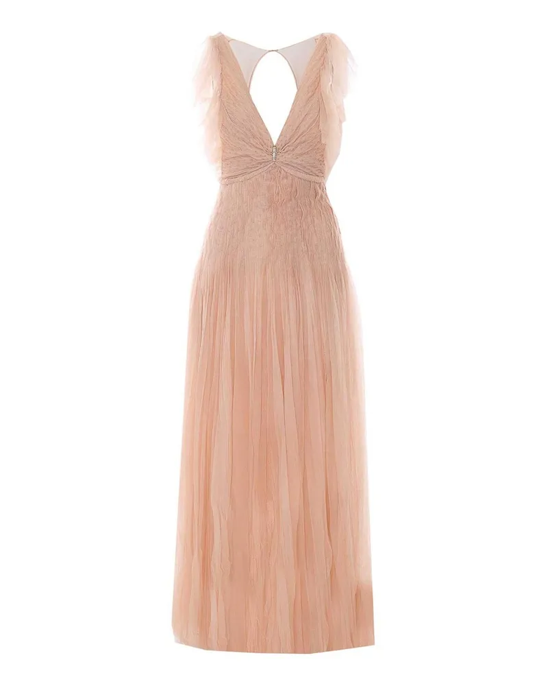 Elisabetta Franchi Abendkleid - Nude Nude