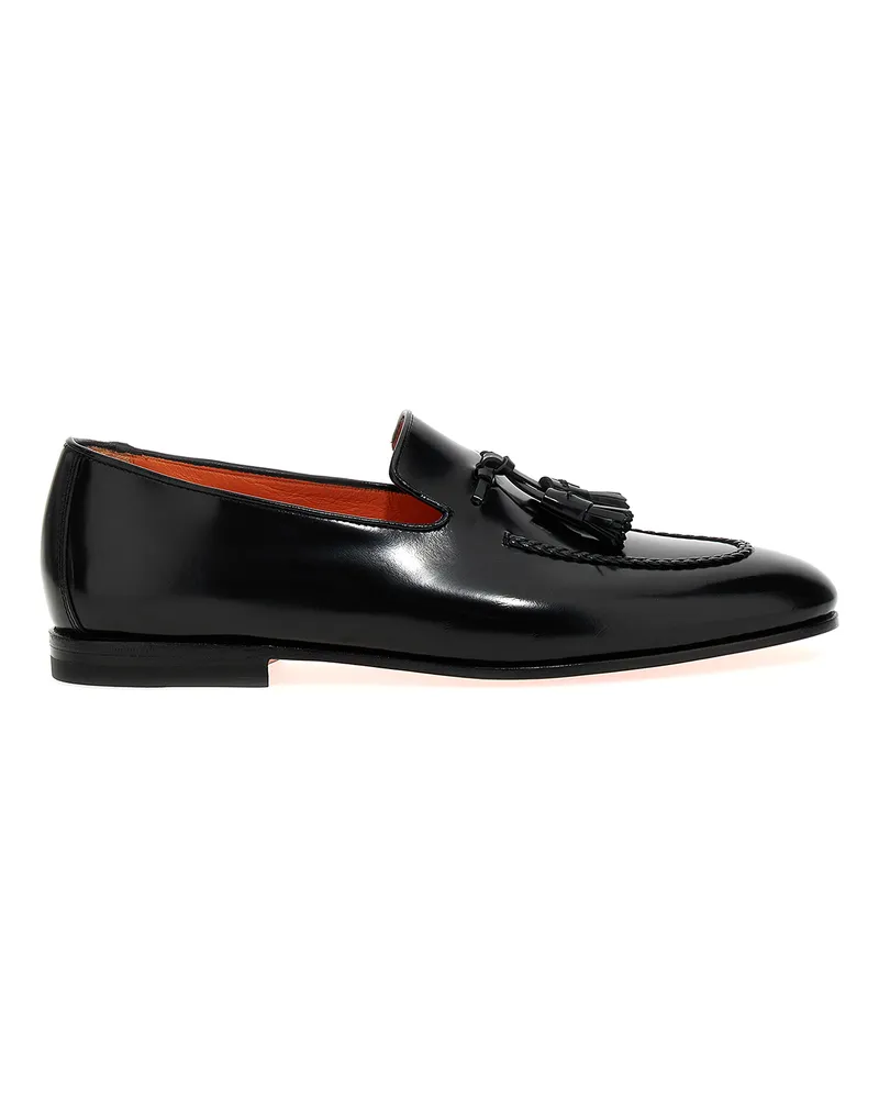 Santoni Mokassins - Schwarz Schwarz