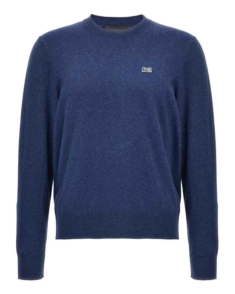 Dsquared2 Rundhalspullover - Blau Blau