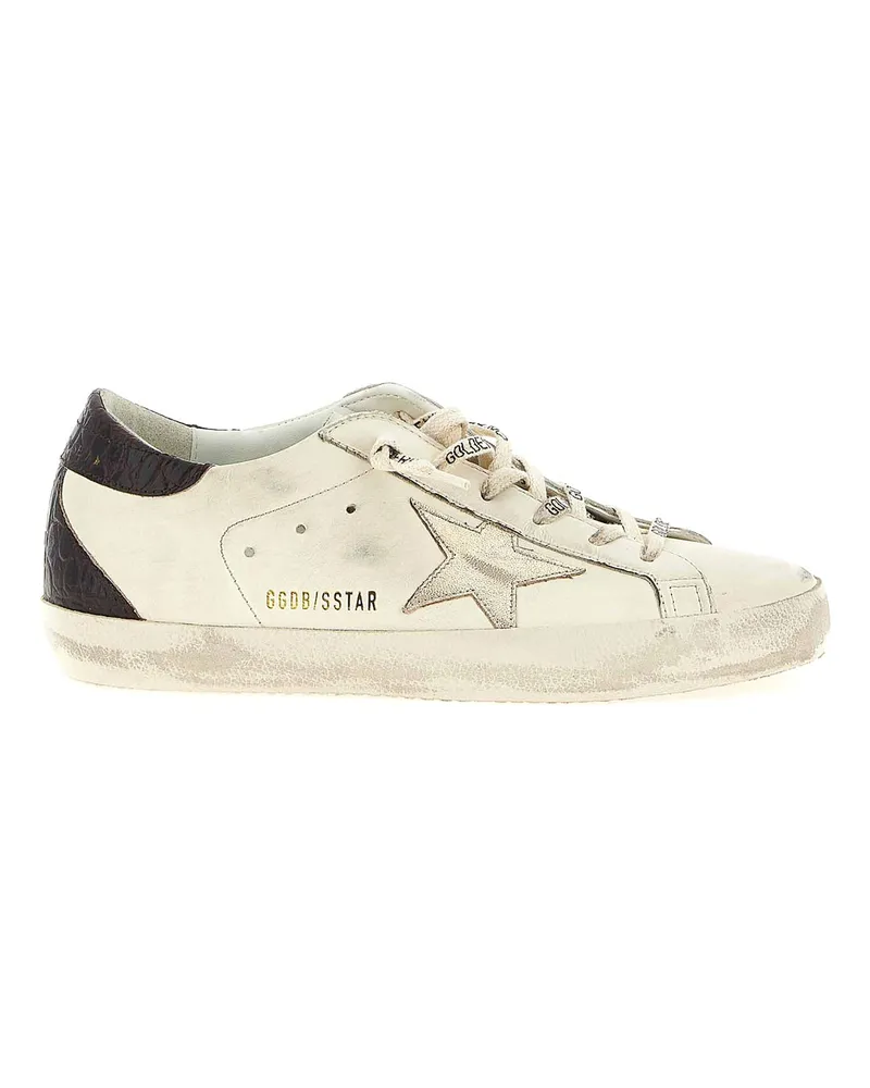 Golden Goose Sneaker - Dunkelrot Weiß