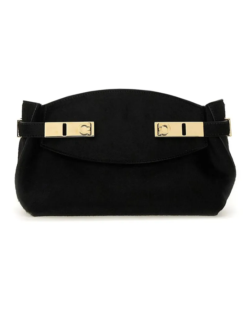 Ferragamo Umhängetasche - Schwarz Schwarz