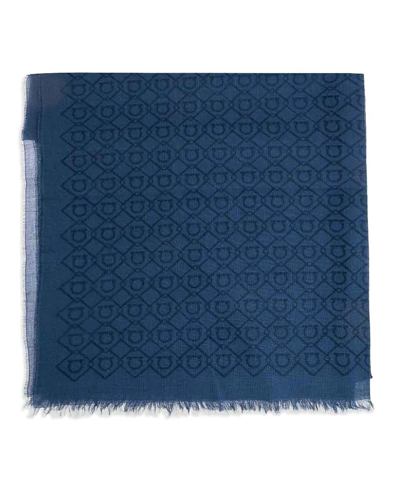 Ferragamo Schal - Dunkelblau Dunkelblau
