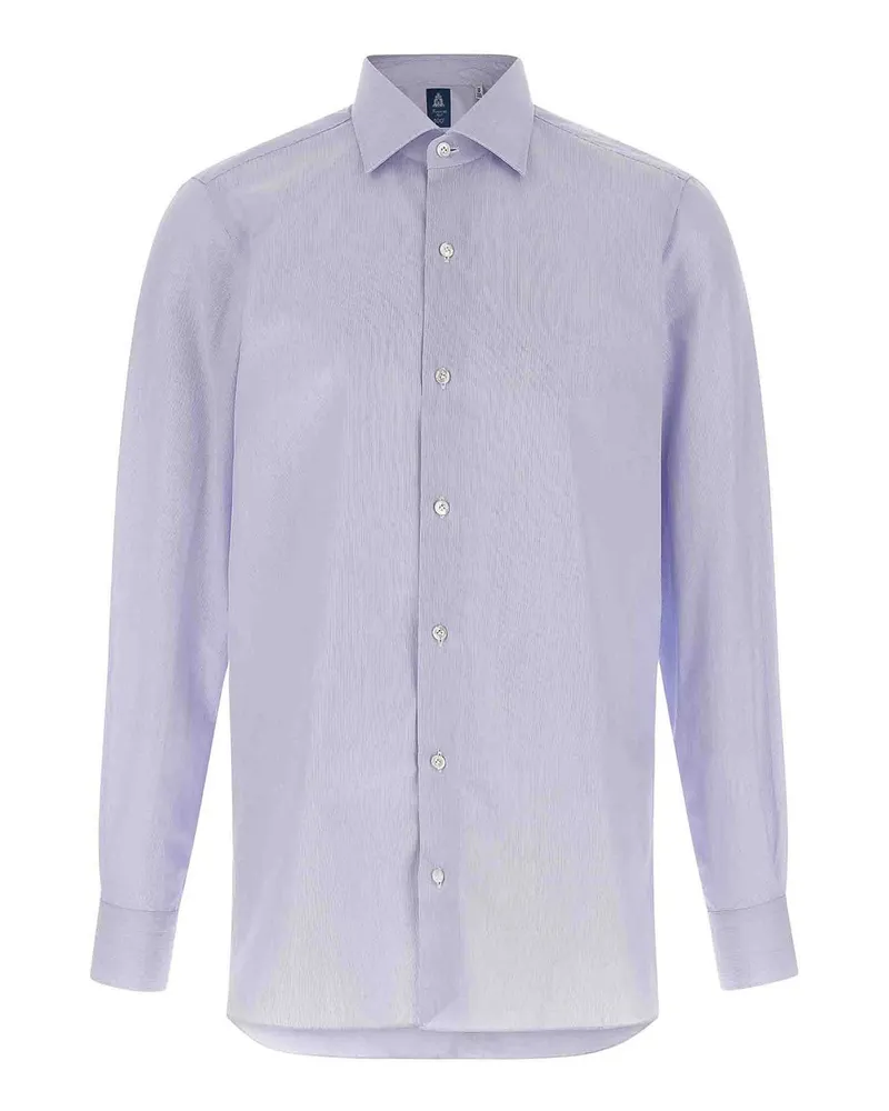 Finamore 1925 Hemd - Hellblau Hellblau