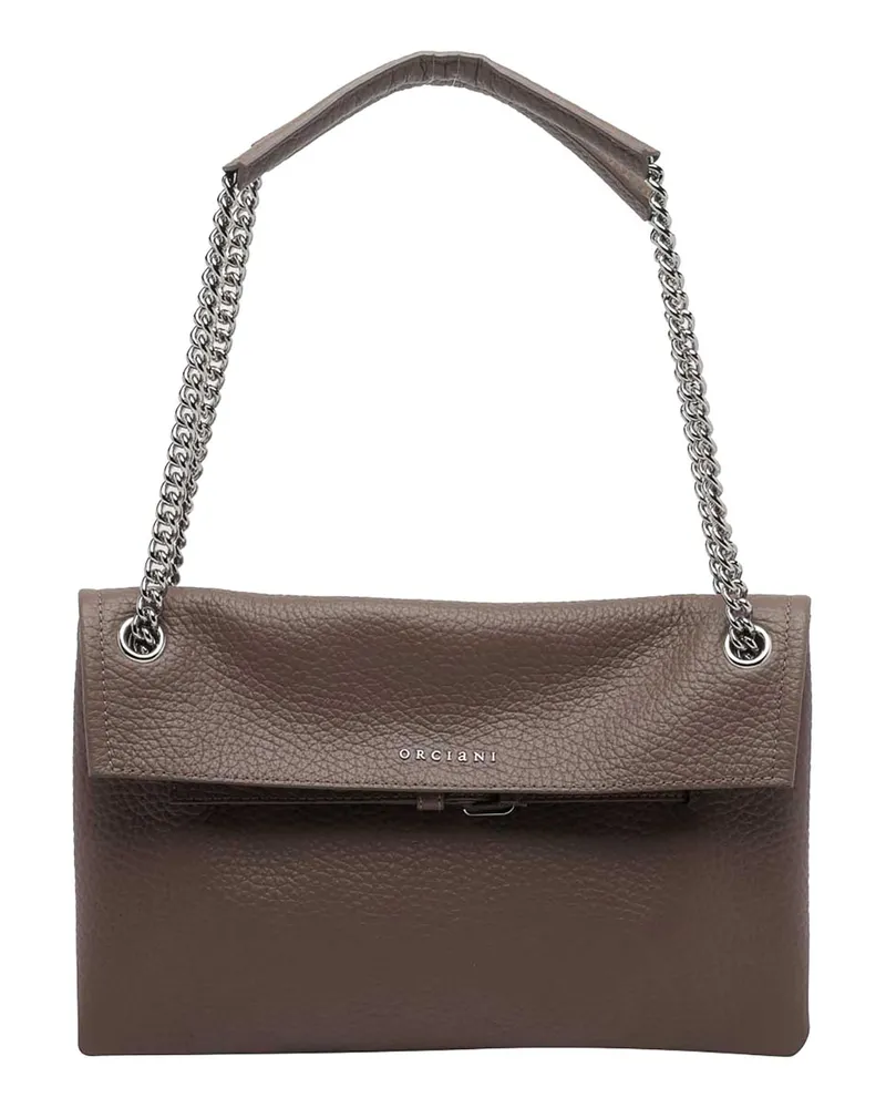 Orciani Schultertasche - Braun Braun