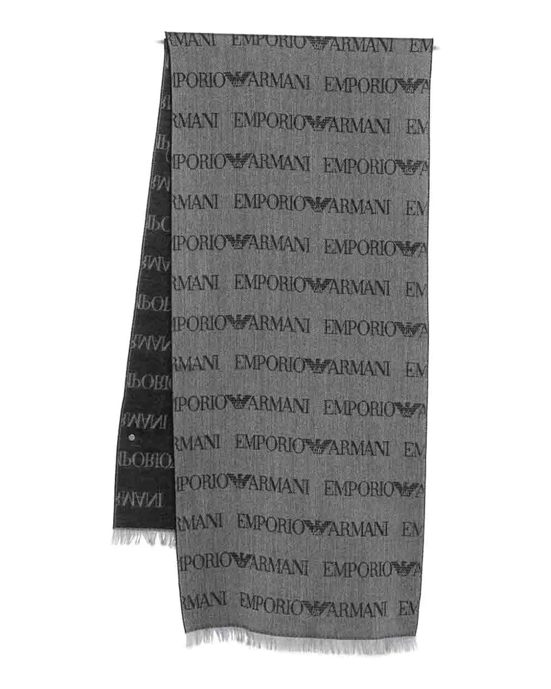 Emporio Armani Schal - Grau Grau