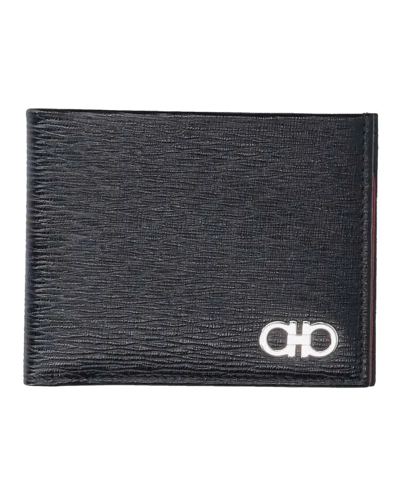 Ferragamo Portemonnaie - Schwarz Schwarz