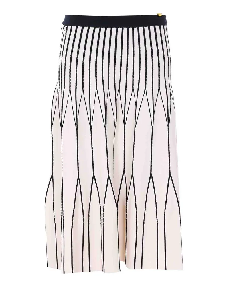 Elisabetta Franchi Midirock - Weiß Weiß