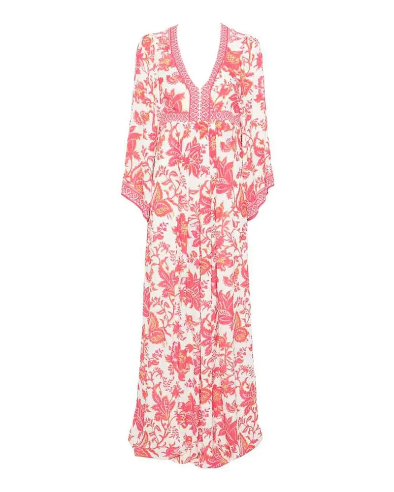 Etro Maxikleid - Weiß Weiß