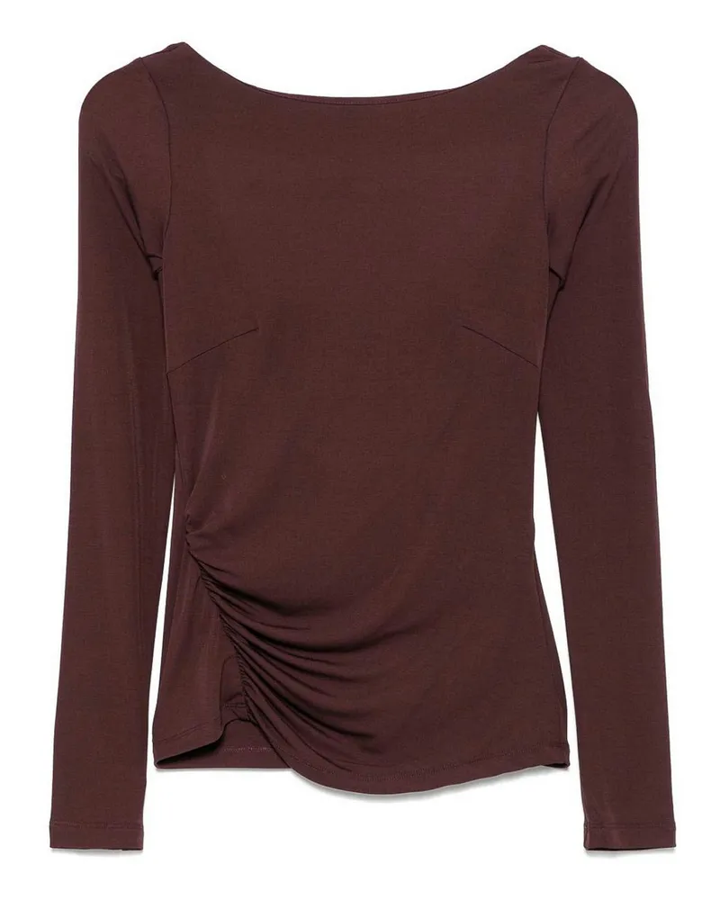 Elisabetta Franchi T-Shirt - Braun Braun