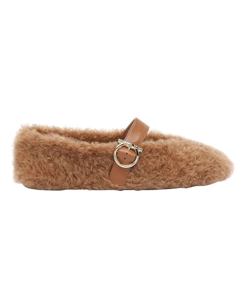 Ferragamo Ballerinas - Braun Braun