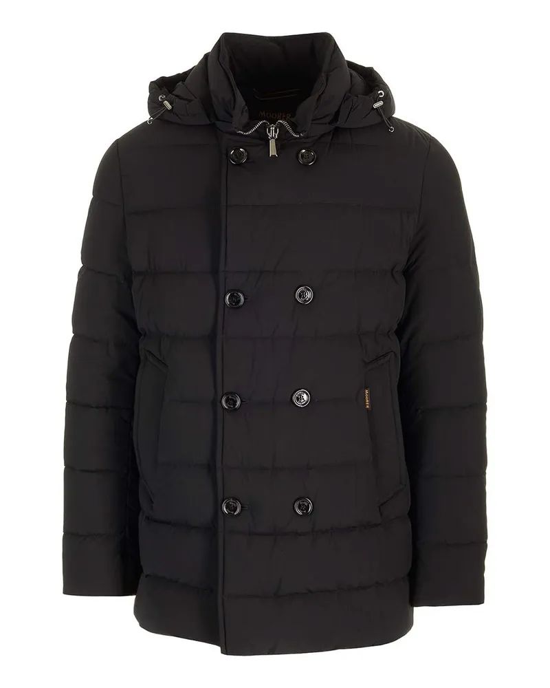MOORER Daunenjacke - Schwarz Schwarz