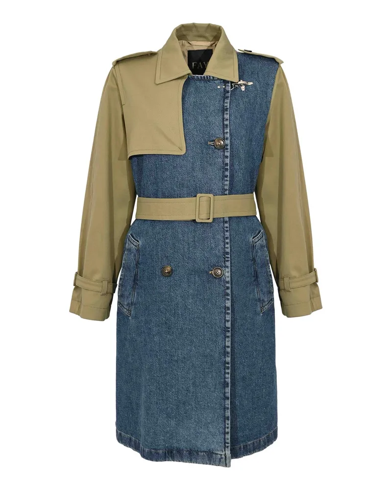 Fay Trenchcoat - Blau Blau