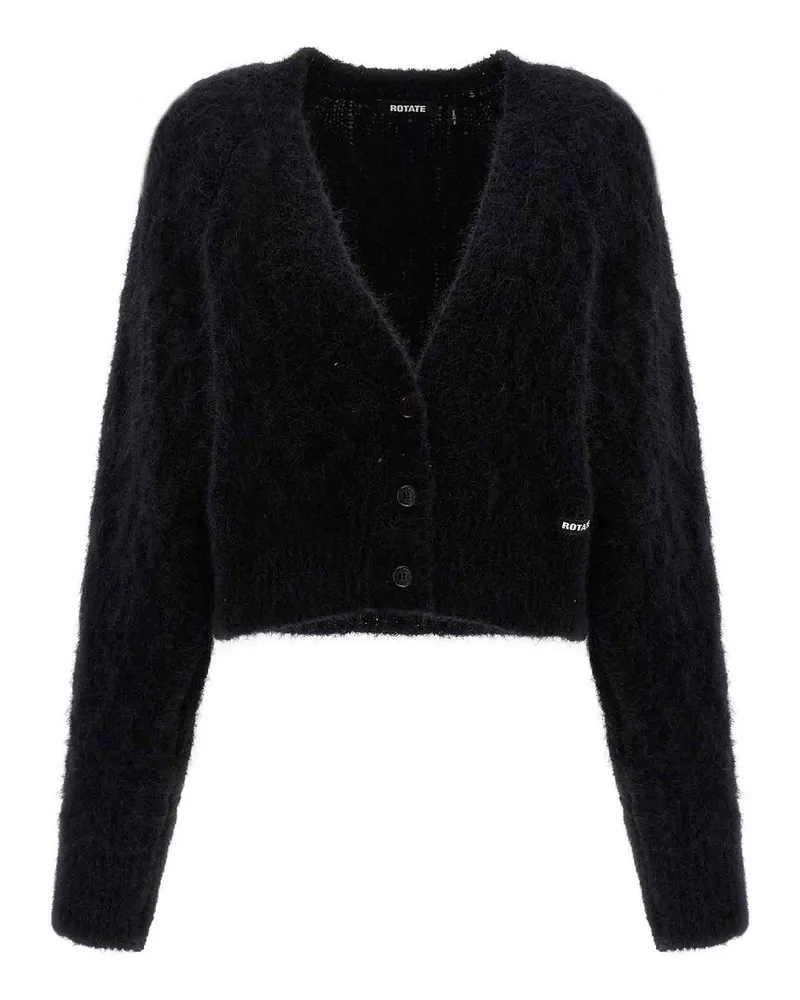 ROTATE Birger Christensen Cardigan - Schwarz Schwarz