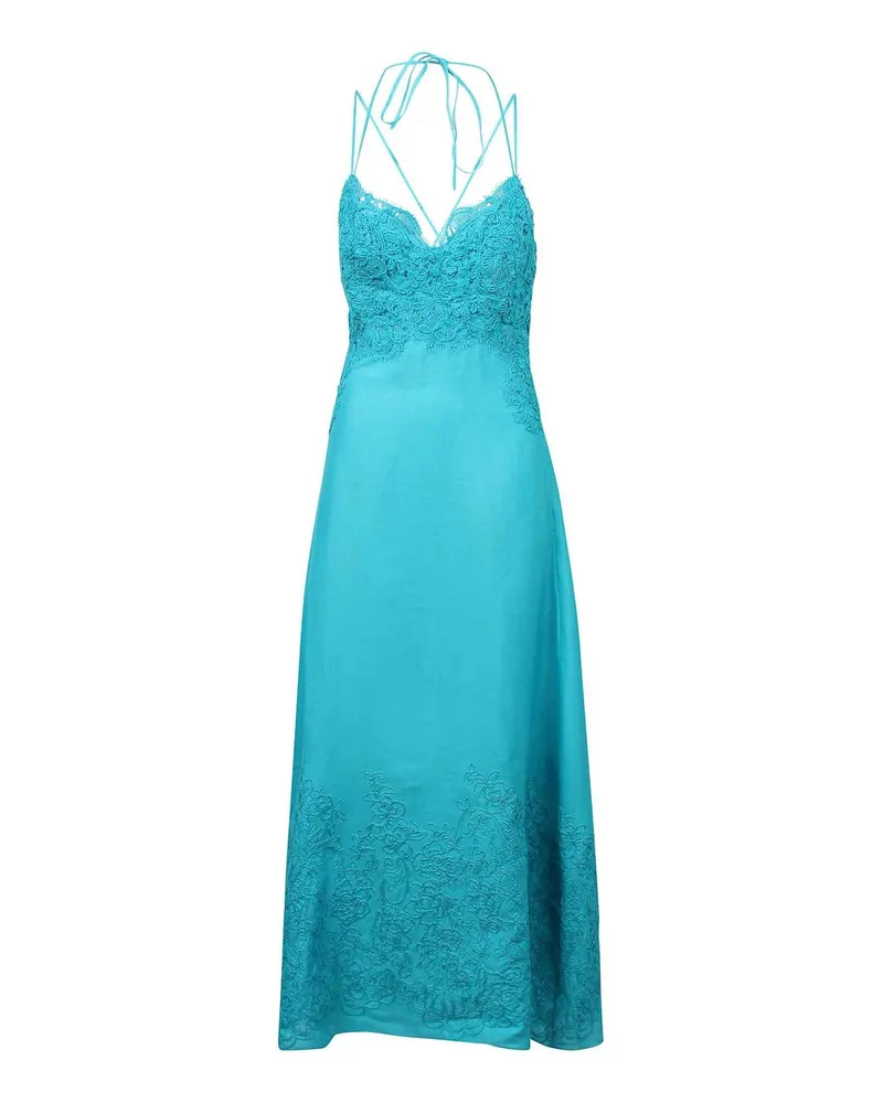 Ermanno Scervino Abendkleid - Blau Blau