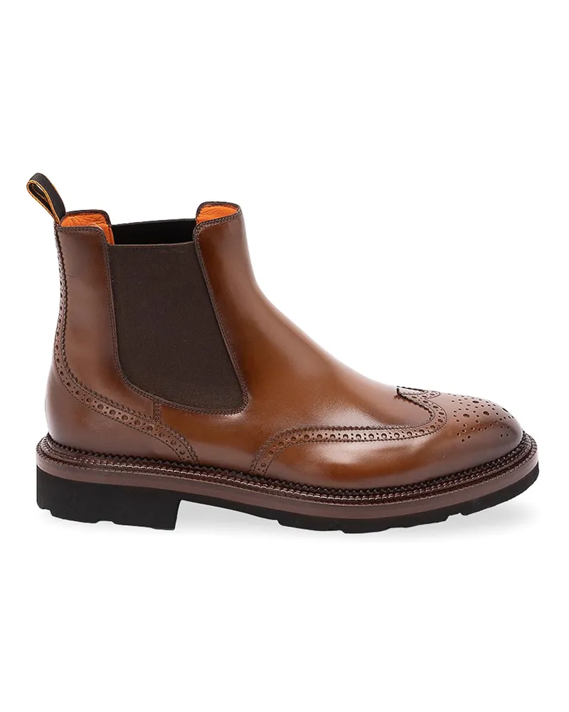 Santoni Stiefel - Braun Braun