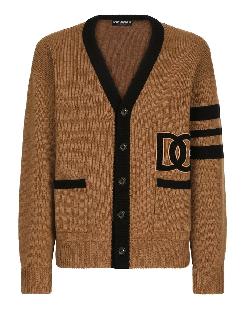 Dolce & Gabbana Cardigan - Hellrosa Hellbraun