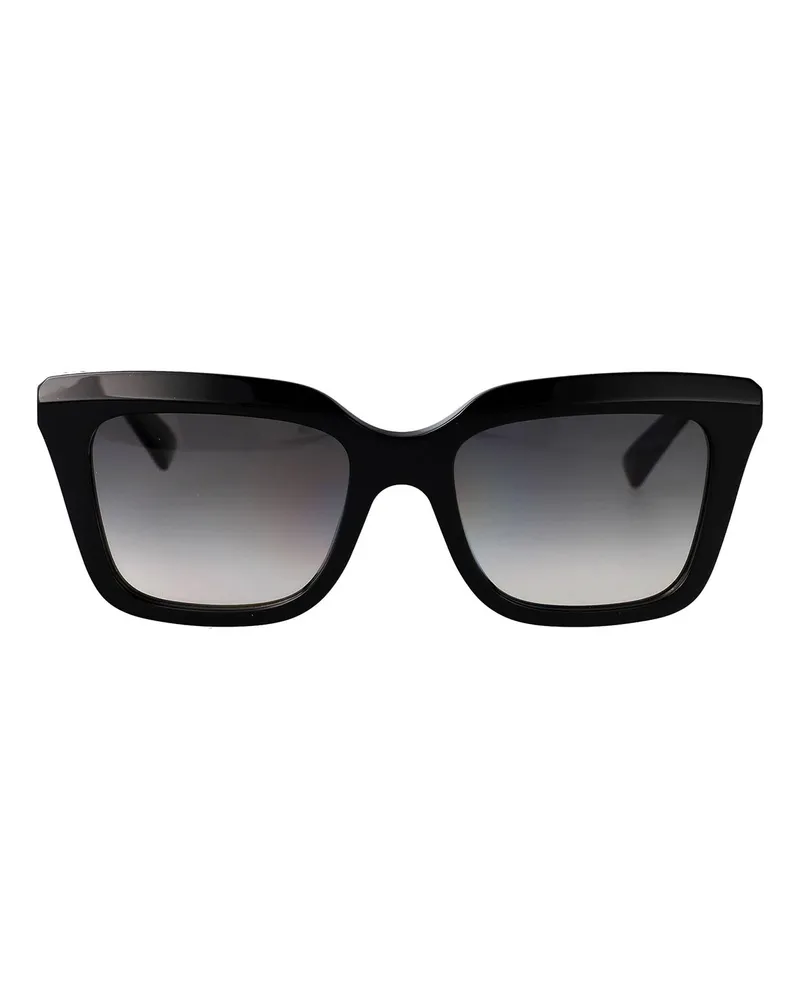 Alexander McQueen Sonnenbrille - Schwarz Schwarz