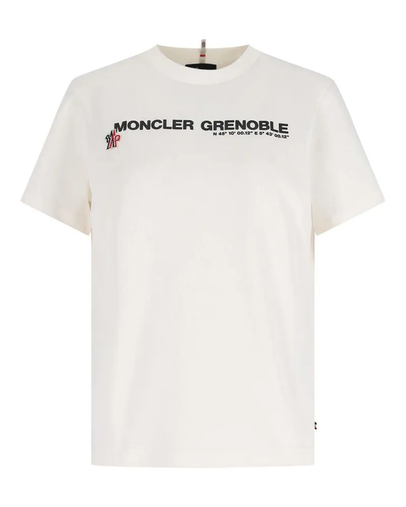 Moncler T-Shirt - Weiß Weiß