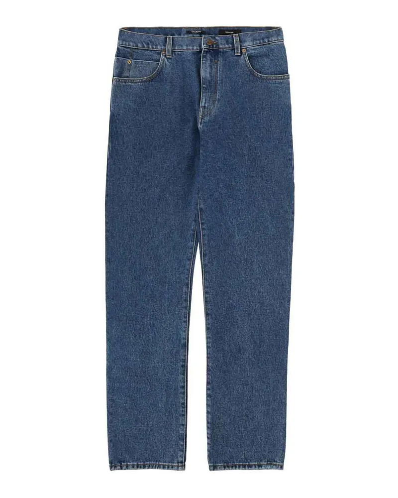 Balmain Straight Leg Jeans - Denim Denim