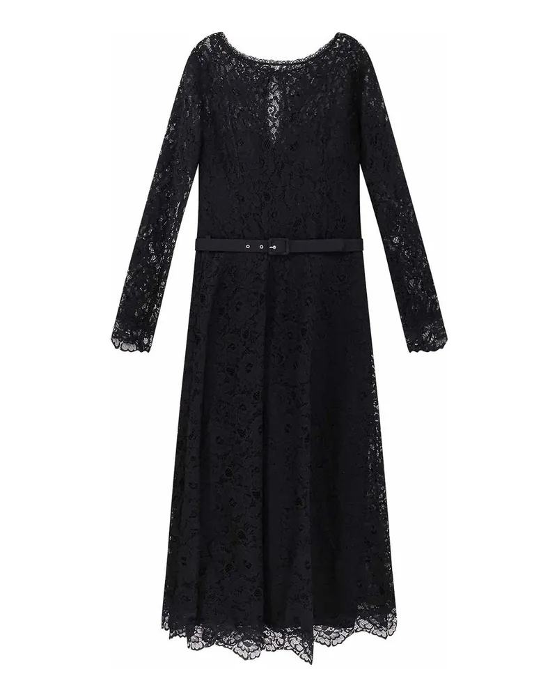 Chiara Boni Knielanges Kleid - Schwarz Schwarz