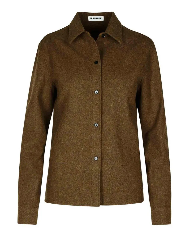 Jil Sander Hemd - Braun Braun